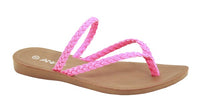 Pink Strappy Sandal