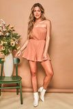 Rust in Love Romper