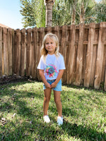 LR Minis Tie Dye Sunflower Tee