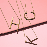 Letter Me Necklace