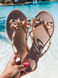 Studded Nude Sandal